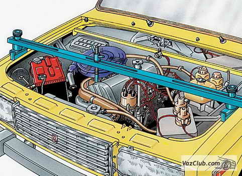 Передняя подвеска и её текущий ремонт у ВАЗ 2107