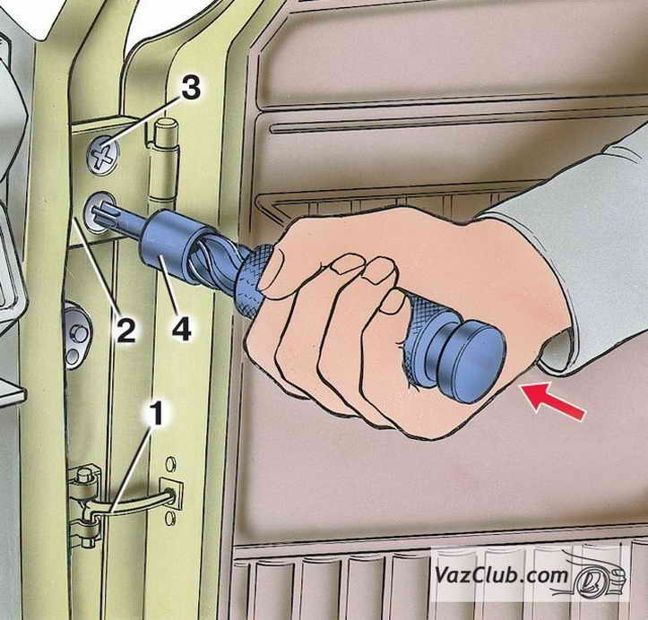 Как снять двери с ВАЗ 2115