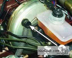 Замена вакуумного усилителя на ВАЗ 2110